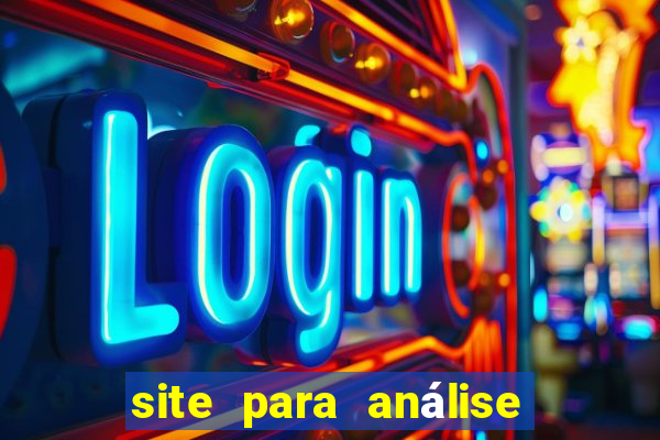 site para análise de jogos