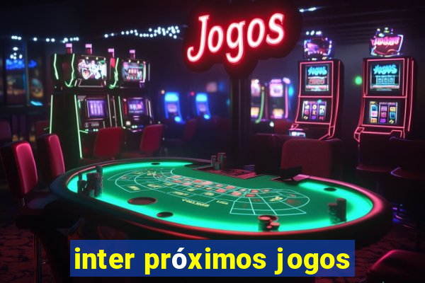 inter próximos jogos