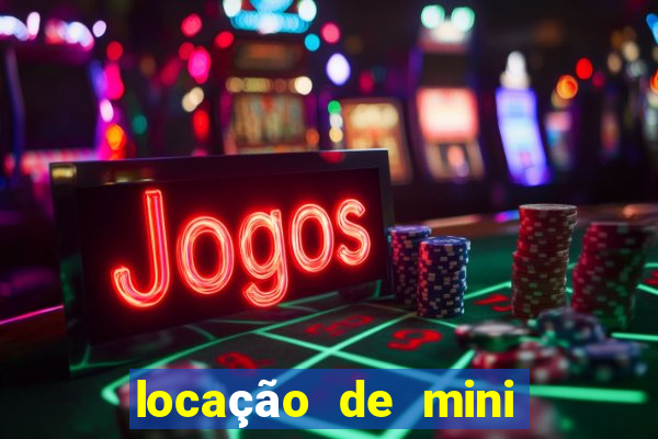 locação de mini escavadeira joinville