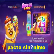 pacto sin?nimo