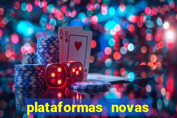 plataformas novas com bonus de cadastro