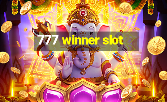 777 winner slot