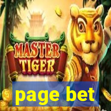 page bet