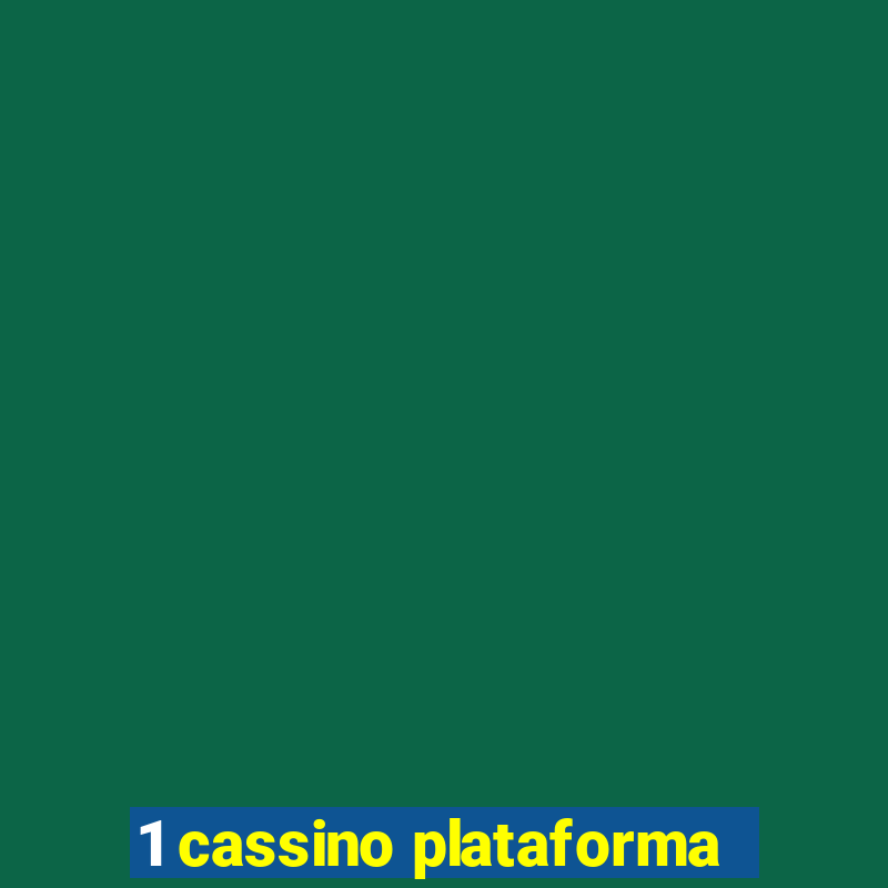 1 cassino plataforma