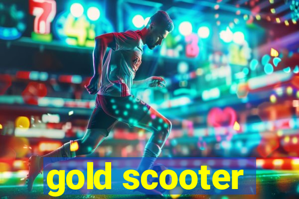 gold scooter