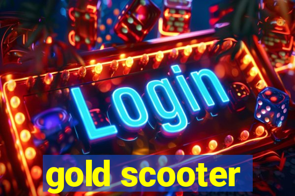 gold scooter