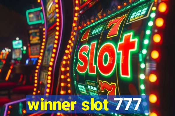 winner slot 777