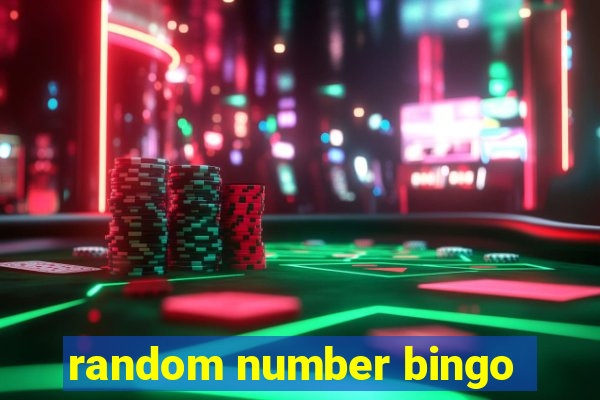 random number bingo