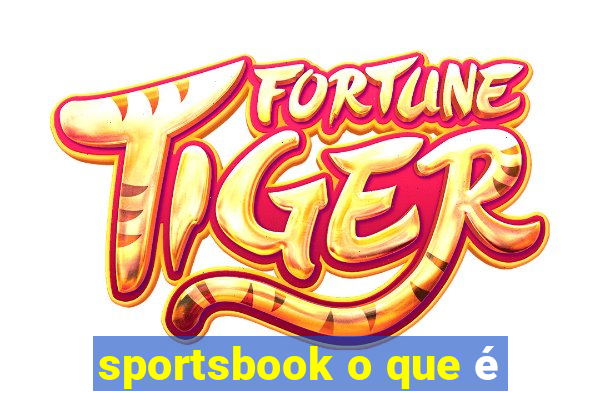 sportsbook o que é