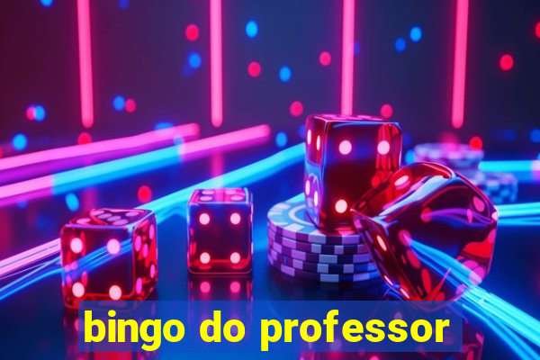 bingo do professor