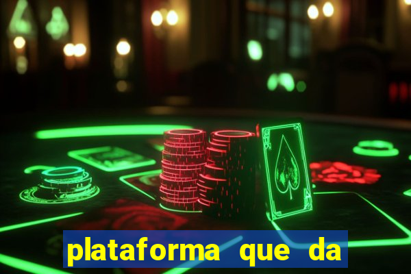 plataforma que da bonus no cadastro e saca no free