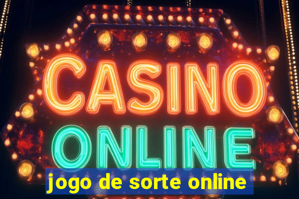 jogo de sorte online