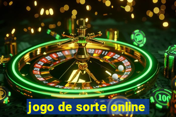 jogo de sorte online