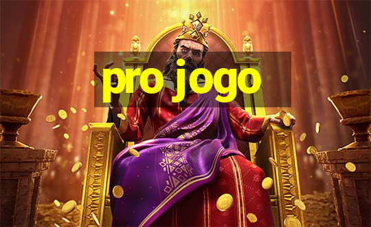 pro jogo