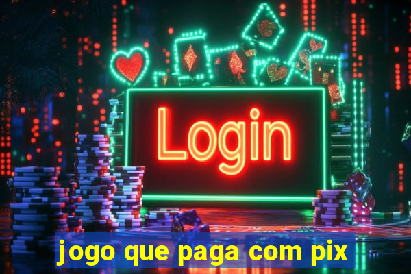 jogo que paga com pix