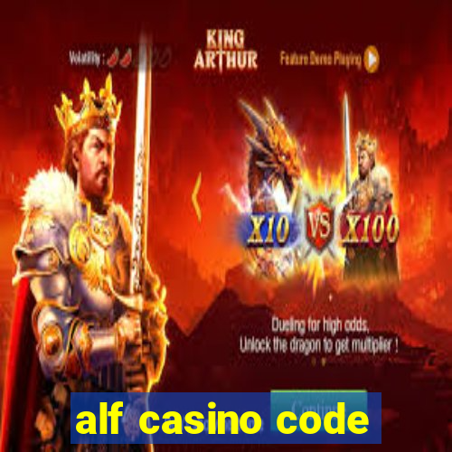 alf casino code