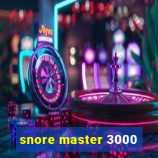 snore master 3000