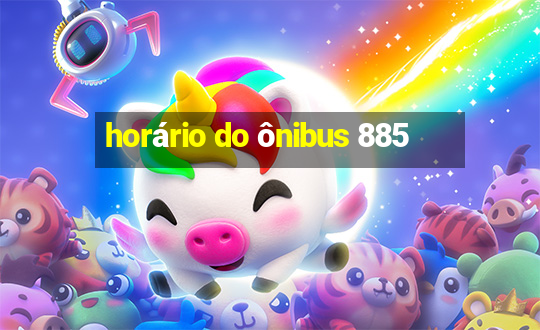 horário do ônibus 885