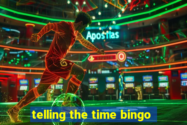 telling the time bingo