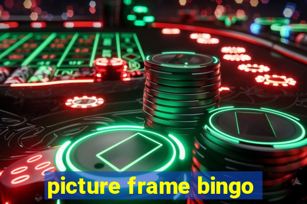 picture frame bingo